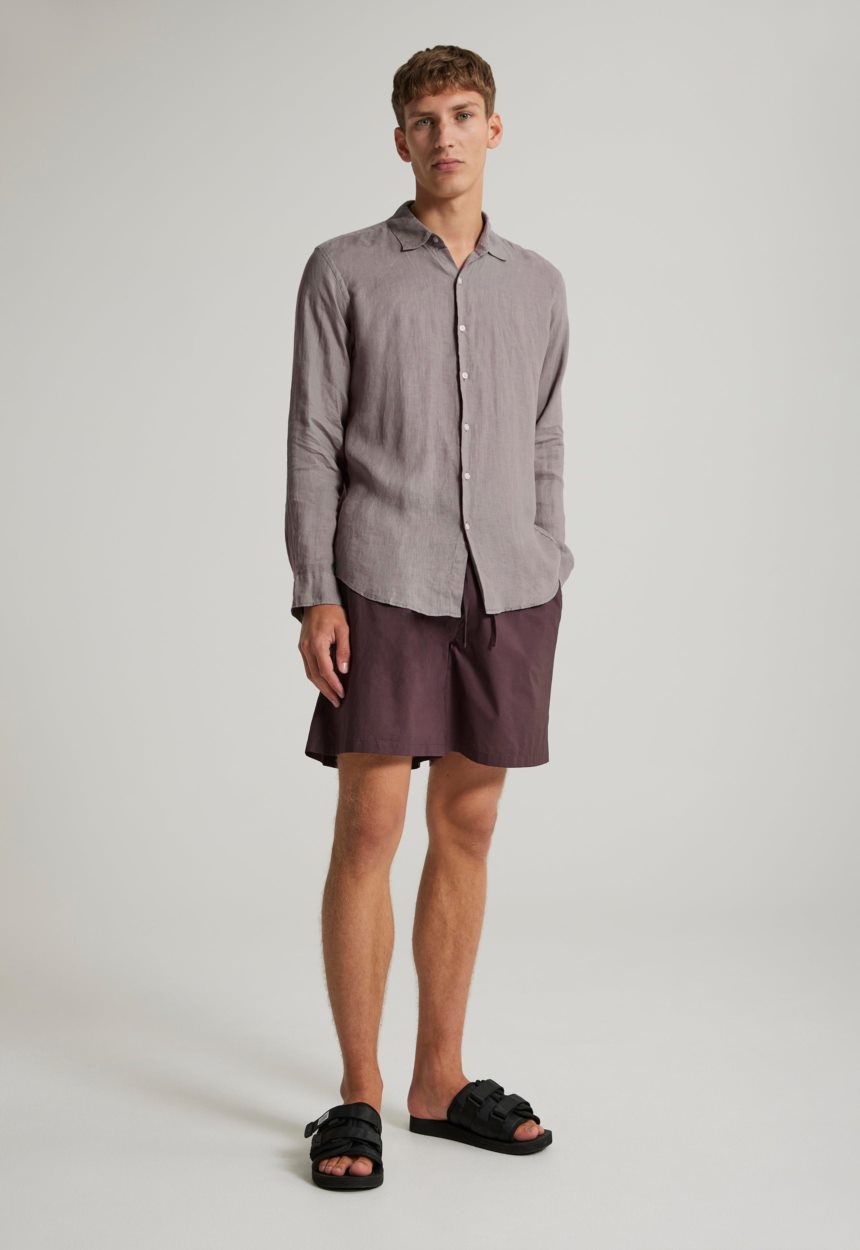 Jac + Jack Jordan Cotton Short - Raisin